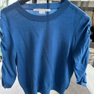 Veronica Beard Kade Blue Sweater